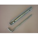 Cle a bougie 16 / 19mm d'origine référence 990020 pour moteur Briggs et Stratton