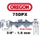 Entraineurs chaine de tronçonneuse 3/8 1,6 Oregon référence 75DPX