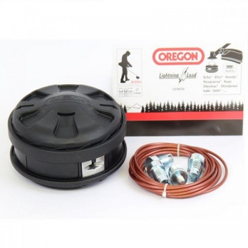 Tête nylon 2 fils OREGON 559060 semi-automatique 109mm