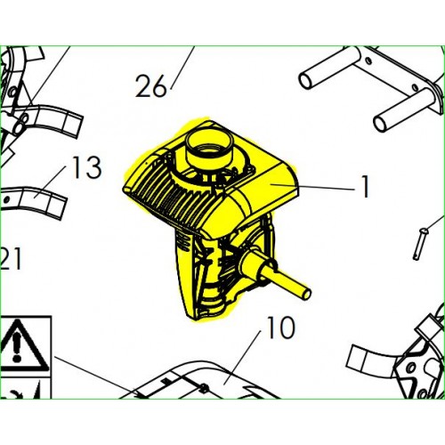 transmission complète MB25H montée d'origine référence 7001000001 Pubert