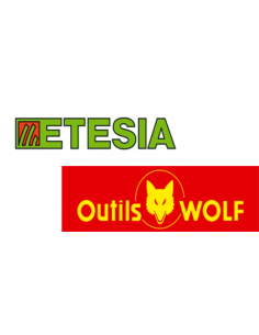 Cache complet jaune vr 37541 référence 37071 d'origine Étésia et Outils Wolf