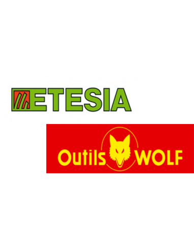 Etiq.Logo Av98X référence 13363 d'origine Étésia et Outils Wolf