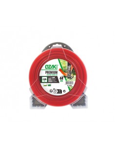 Fil nylon carré 3.0mm OZAKI - Bobine de 44 mètres