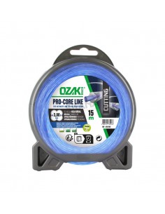 Fil nylon hélicoïdal 3.0mm OZAKI PRO-CORE LINE - Bobine de 15 mètres