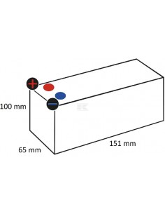 Batterie 12V 7Ah +G 2