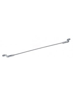 Cable pedale galet sans gaines long 185 mm référence 28312 d'origine Étésia et Outils Wolf