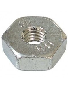 Ecrou six carter de chaine pans m8 référence 0000 955 0801  d'origine Stihl / Viking