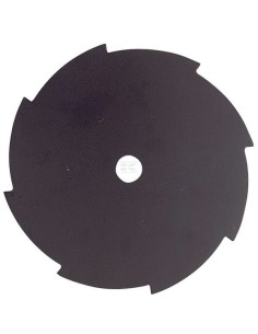 Couteau 8 dents 255x25.4x1.8 pour débroussailleuse