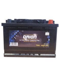 Batterie 12V - 70Ah borne + à droite pour voiture