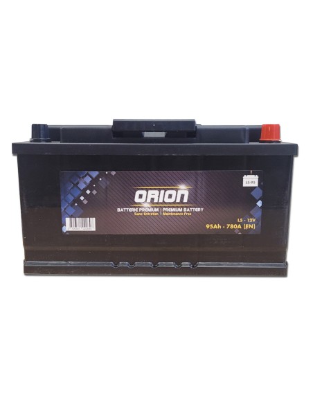 Batterie 12V - 95Ah borne + à droite pour voiture