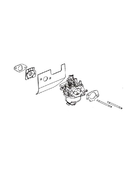 Kit carburateur avec joints d'origine référence 579 82 90-04 groupe Husqvarna Jonsered Mc Culloch