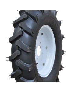 Roue 4.00x8 droite pneu 4pr d'origine référence 0309000023 pubert