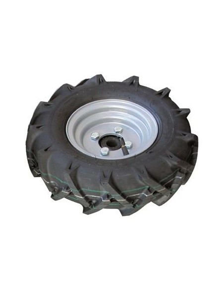 Roue 5.00x10 gauche pneu d'origine référence 0309000007 pubert