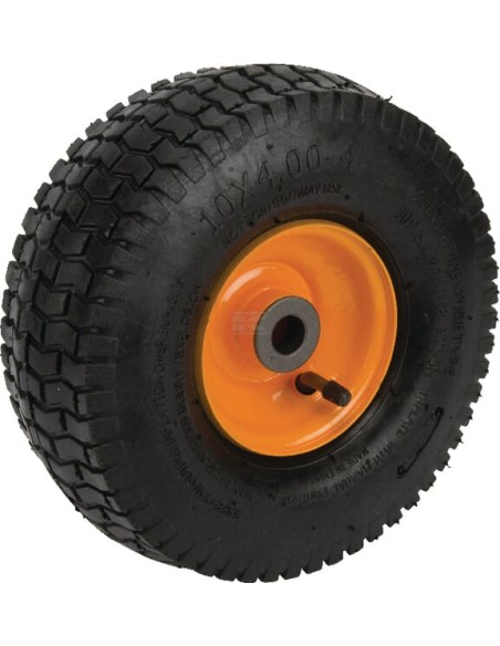 Roue avant rider 10x4.00 d'origine référence 581 42 06-02 groupe Husqvarna Jonsered Mc Culloch