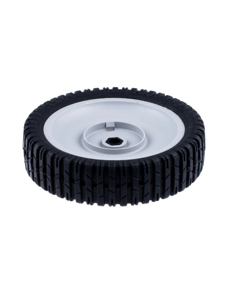 Roue avant 20cm tractée d'origine référence 532 18 07-69 groupe Husqvarna Jonsered Mc Culloch