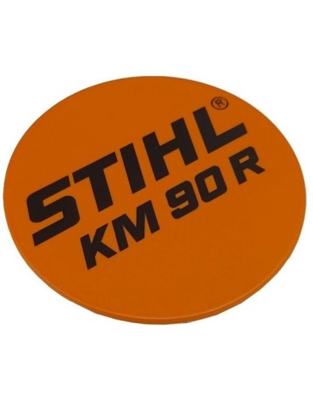 Plaque matricule km 90r référence 4180 967 1540 d'origine Stihl / Viking