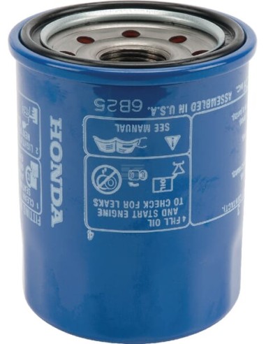 Filtre à huile HF2218 d'origine référence 15400-PLM-A02PE Honda