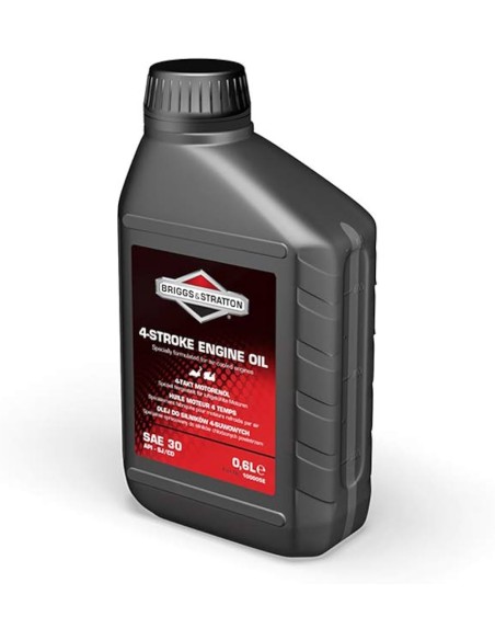 Bidon huile 0.6L SAE 30 d'origine pour moteur Briggs et Stratton