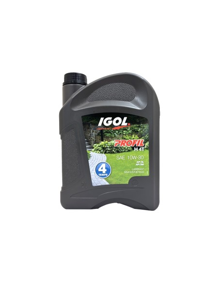 Bidon huile 2 litres pour moteur 4 temps  IGOL SAE 10W30
