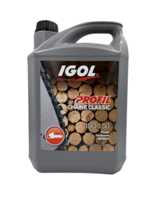 Bidon huile 5 litres pour chaine de tronçonneuse IGOL Classic
