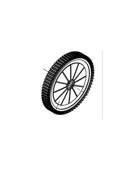 Roue arrière noir UM515/516C d'origine référence PB14113 HONDA
