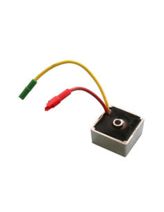 Regulateur de tension 1 fil jaune cosse verte 1 fil rouge d'origine référence 794360 pour moteur Briggs et Stratton 2