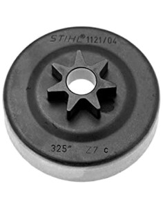 Pignon profile cloche d'embrayage 325 7 dents 026/MS260 référence 1121 640 2004 d'origine Stihl / Viking