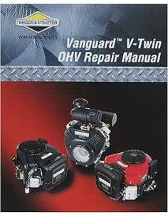 Manuel réparation v2 ohv français d'origine référence 805871 pour moteur Briggs et Stratton