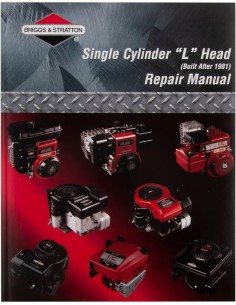 Manuel atelier 270962 en Anglais téléchargeable pour moteur type L pour moteur Briggs et Stratton