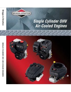 Manuel atelier 276781 en Anglais pour moteur monocylindre OVH Briggs et Stratton
