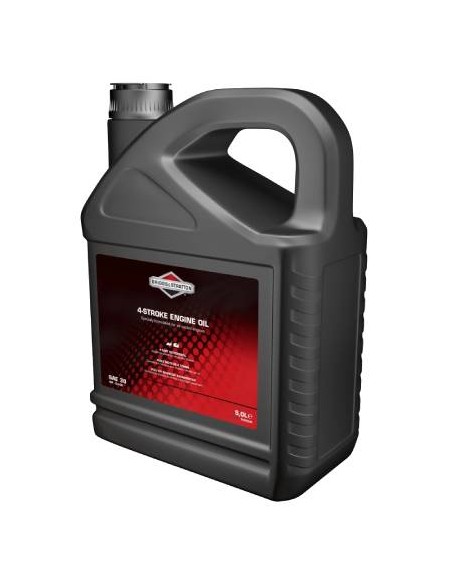 Bidon huile 5L SAE30 référence 100009E pour moteur Briggs et Stratton