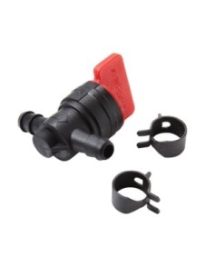 Robinet essence droit tube diamètre 6 mm d'origine référence 698183 pour moteur Briggs et Stratton