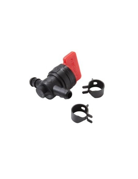 Robinet essence droit tube diamètre 6 mm d'origine référence 698183 pour moteur Briggs et Stratton