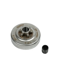 Cloche d'embrayage 3/8 7 dents 335XPT d'origine référence 503 82 22-71 groupe Husqvarna Jonsered Mc Culloch