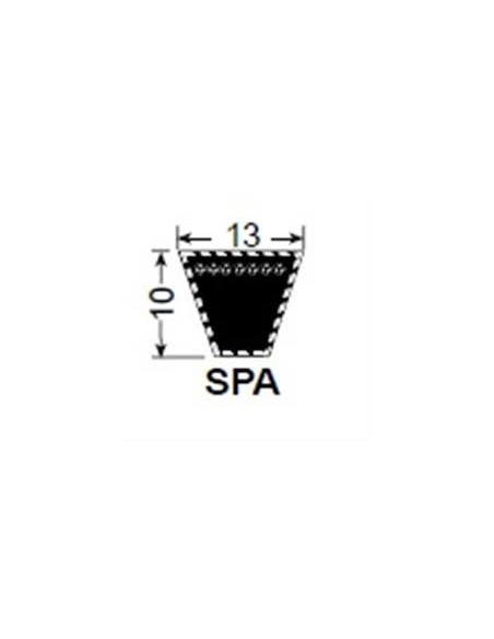 Courroie trapézoïdale étroite type SPA 1000