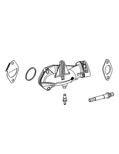 Collecteur d'admission d'origine référence 591248 pour moteur Briggs et Stratton