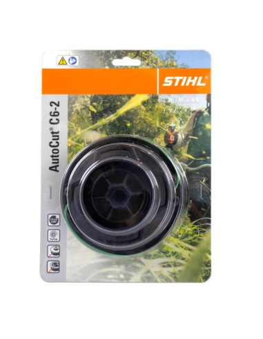 Tête nylon AutoCut C6-2 pour FS38/40/45/50 / FSE61/71/81 référence 4006-710-2126 d'origine Stihl / Viking