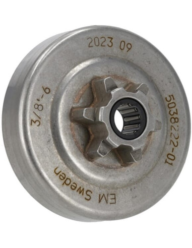 Cloche d'embrayage 3/8 7 dents 335XPT d’origine Husqvarna - 503822271