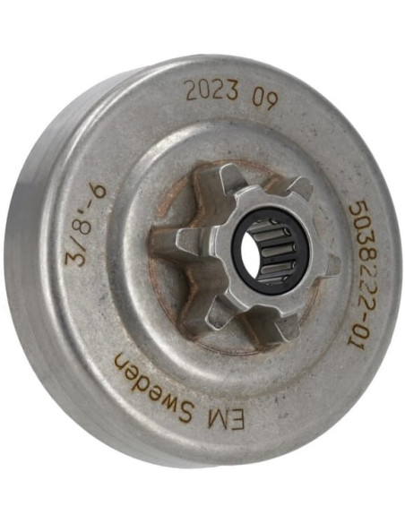 Cloche d'embrayage 3/8 7 dents 335XPT d’origine Husqvarna - 503822271