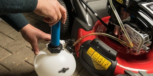 Vidange moteur de votre tondeuse
